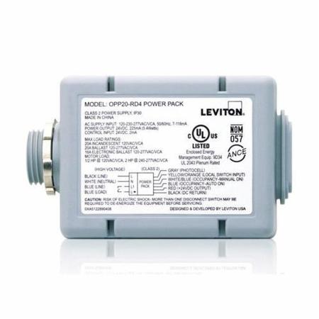 LEVITON Power Pack For Occupancy Sensors 20A OPP20-RD4